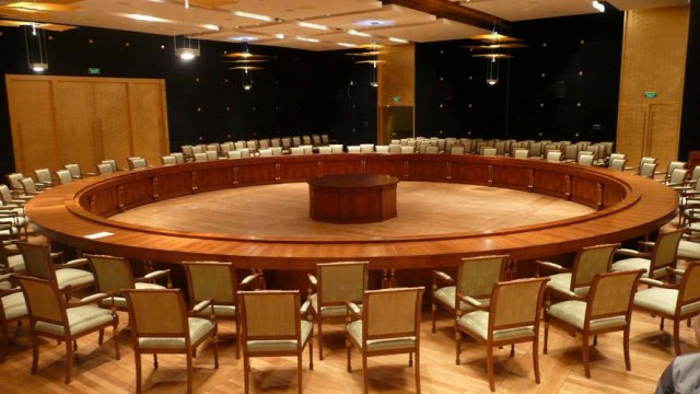 Round table for 50 people
